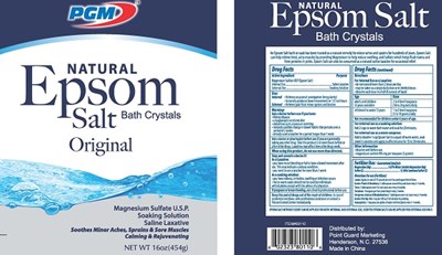 Original Epsom Salt Label.jpg LABEL - Original Epsom Salt Label